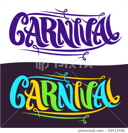 Vector banners for Carnival 58412598