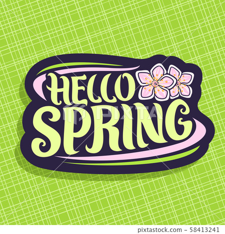 Vector Logo for Spring season - Stock Illustration [58413241] - PIXTA