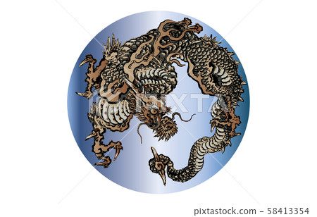Yunlong lining blue gradation Yunlong lining blue gradation 58413354