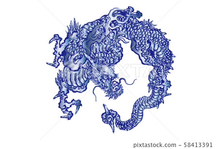 Cloud Dragon Blue 5 Cloud Dragon Blue 5 58413391