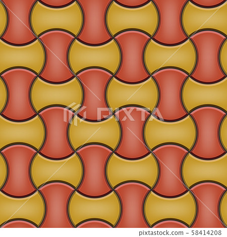 Seamless pattern of cobblestone pavement Seamless pattern of cobblestone pavement 58414208