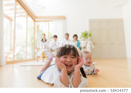 三代家庭,寶貝,生活,家庭 三代家庭,寶貝,生活,家庭 58414377