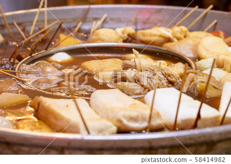 Oden in a large pan Oden in a large pan 58414982