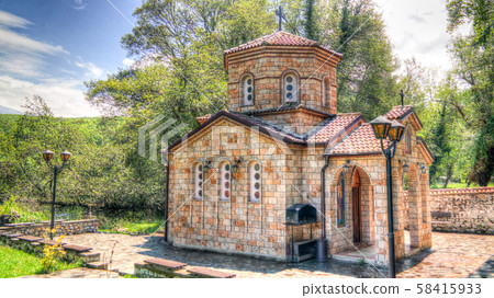 View to Saint Naum Monastery, Ohrid, North View to Saint Naum Monastery, Ohrid, North 58415933