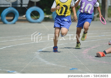 Elementary school sports festival selection relay 58416003