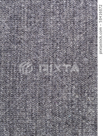 woven texture of gray wool jersey knitted fabric woven texture of gray wool jersey knitted fabric 58416872