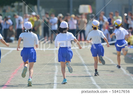 小學體育節日景觀體育競賽 小學體育節日景觀體育競賽 58417656