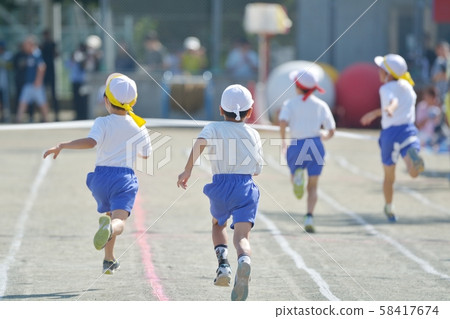 小學體育節日景觀體育競賽 小學體育節日景觀體育競賽 58417674