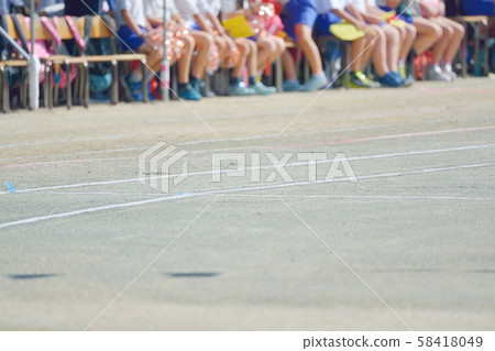 Elementary school sports festival landscape 58418049