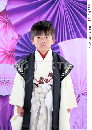 Shichigosan-san 5-year-old boy Shichigosan-san 5-year-old boy 58419779