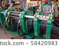 welding the connecting of HDPE pipe 58420983