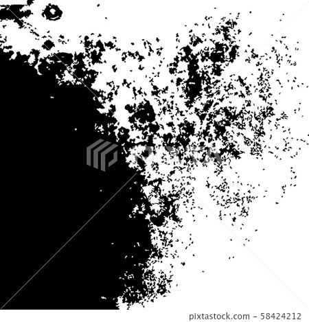 Grunge black textures on white background. Grunge black textures on white background. 58424212