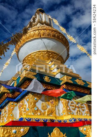 Buddhist gompa in India 58424234