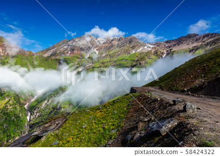 Road in Himalayas 58424322