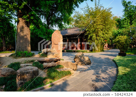 Wangjiang Pavilion in Wangjianglou park. Chengdu, Sichuan, China Wangjiang Pavilion in Wangjianglou park. Chengdu, Sichuan, China 58424324