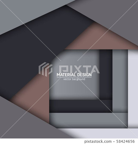 Vector material design background. Abstract creative concept layout template. For web and mobile app Vector material design background. Abstract creative concept layout template. For web and mobile app 58424656