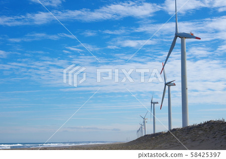 沿海風力發電/波崎風電場（茨城縣神棲市） 58425397