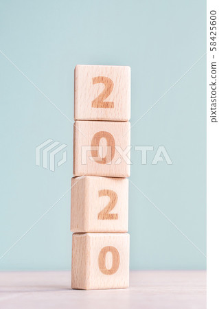 2020 new year defeated goal challenging wood block countdown goal eve happy new year 2020 new year defeated goal challenging wood block countdown goal eve happy new year 58425600
