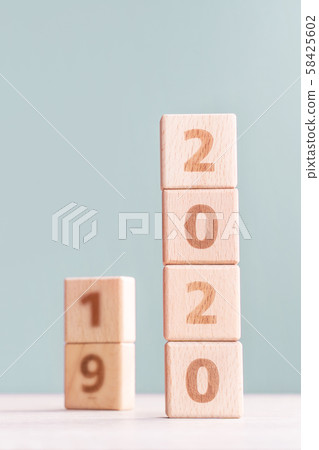 2020 new year defeated goal challenging wood block countdown goal eve happy new year 2020 new year defeated goal challenging wood block countdown goal eve happy new year 58425602