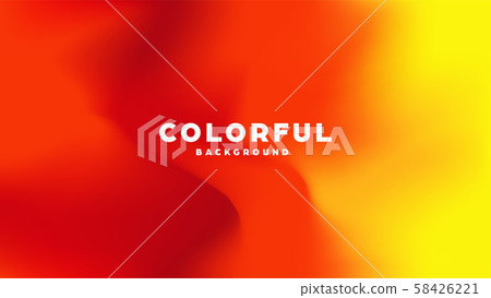 Colorful modern abstract background with neon gradient. Dynamic color flow poster, banner. Vector Colorful modern abstract background with neon gradient. Dynamic color flow poster, banner. Vector 58426221