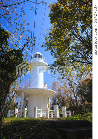 沼島/南淡路市最高海拔的“沼島燈塔”，“日本遺產” 58427537