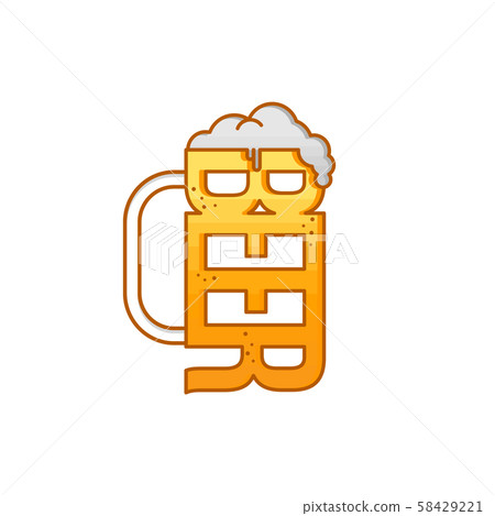 cold glass of beer october fest vector cold glass of beer october fest vector 58429221