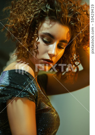 sensual female portrait sensual female portrait 58429419