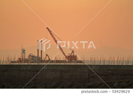 Omuta City Miike Port Construction Ship, 58429629