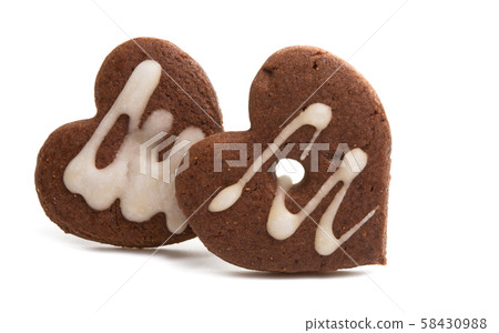 christmas cookies isolated 58430988