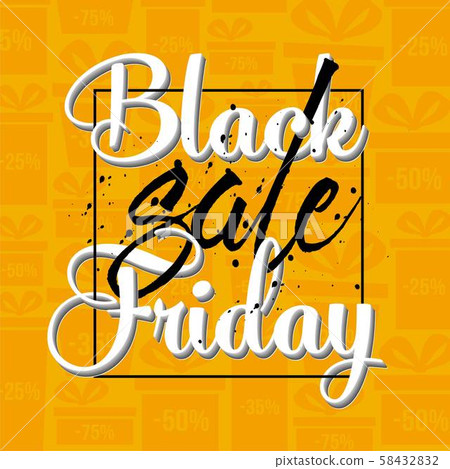 Abstract vector black friday sale layout background. For art template design, list, page, mockup 58432832