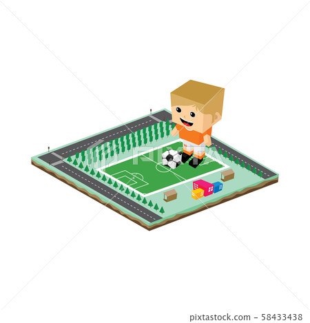 soccer league player cartoon vector artwork soccer league player cartoon vector artwork 58433438