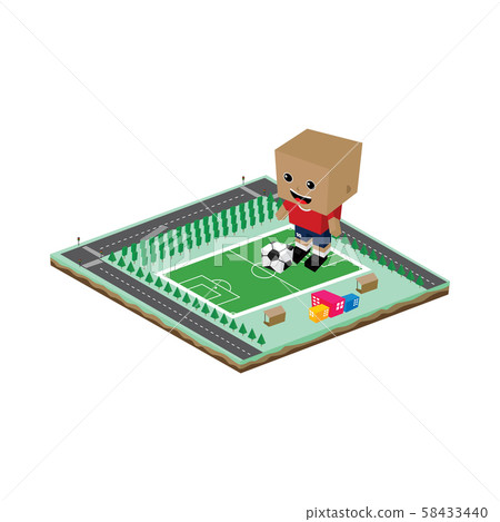 soccer league player cartoon vector artwork soccer league player cartoon vector artwork 58433440