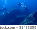 scuba diving 58433859