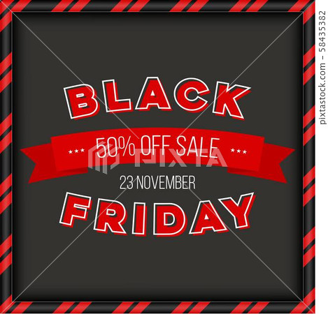 Abstract vector black friday sale layout background. For art template design, list, page, mockup 58435382
