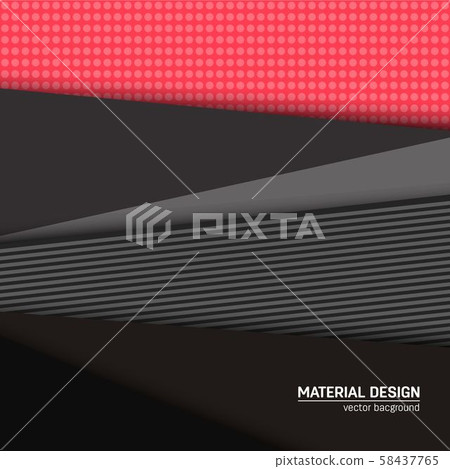 Vector material design background. Abstract creative concept layout template. For web and mobile app Vector material design background. Abstract creative concept layout template. For web and mobile app 58437765