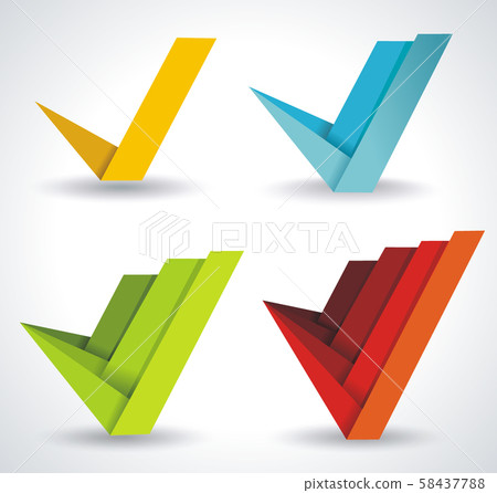 Ribbons symbols set.eps 58437788