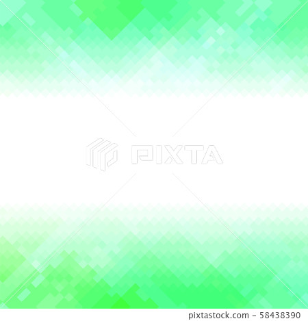 Green Polygonal Background. Rumpled Square Pattern. Low Poly Texture. Abstract Mosaic Modern Design 58438390