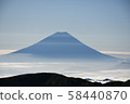 Mt. Fuji seen from the summit of Kitadake 58440870
