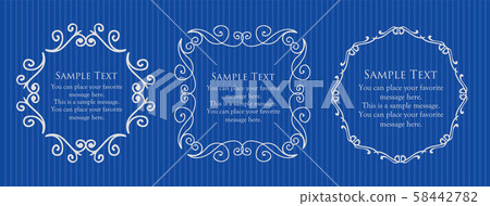 Graphic material, luxury, template, [copy space] 58442782