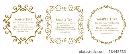 圖形材料，豪華，模板，[副本空間] 58442783