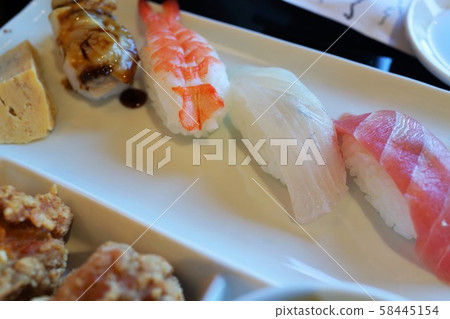 握壽司設置材料背景 握壽司設置材料背景 58445154
