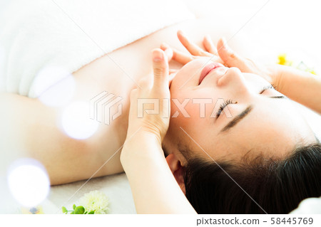 美容女性美容美容美髮 58445769