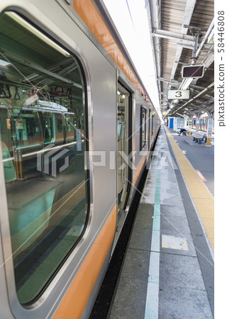 [Chuo Line E233 Series Takao Station] 58446808