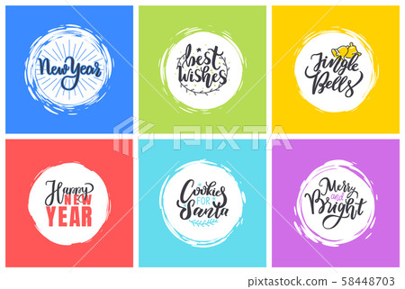 Merry Christmas, Holly Jolly Quote, Happy Holidays 58448703