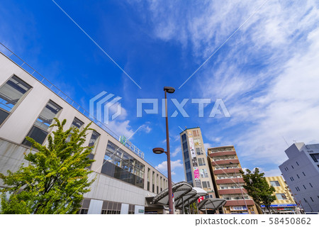 越谷湖鎮站前的風景 58450862