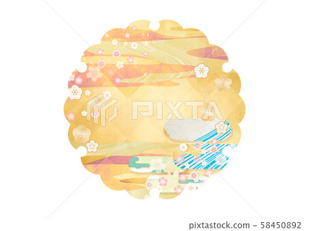 Snow Ring-Japanese Decoration-Wabi Sabi 58450892