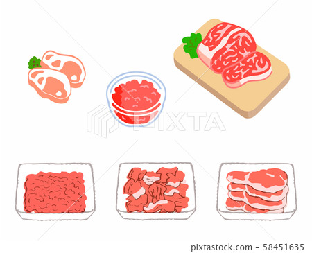 各種部位的肉具 58451635