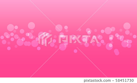 Abstract blurred bright bokeh on pink background. Vector illustration. 58451730