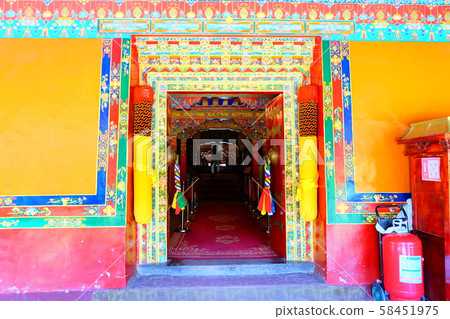 Norbulingka Palace in Lhasa TIbet Norbulingka Palace in Lhasa TIbet 58451975