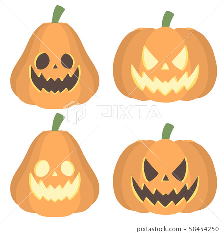 Jack O Lantern set - Stock Illustration [58454250] - PIXTA